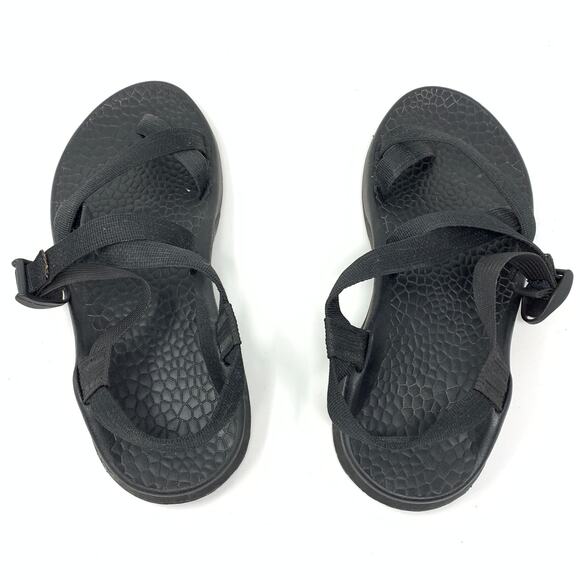 Chaco Men\'s Size 12 Z/2 Classic Sport Sandal Buckle Straps Black